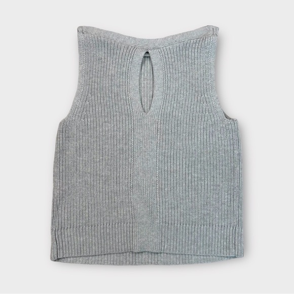 GAP Ribbed Knit Gray Tank - Picture 2 of 3